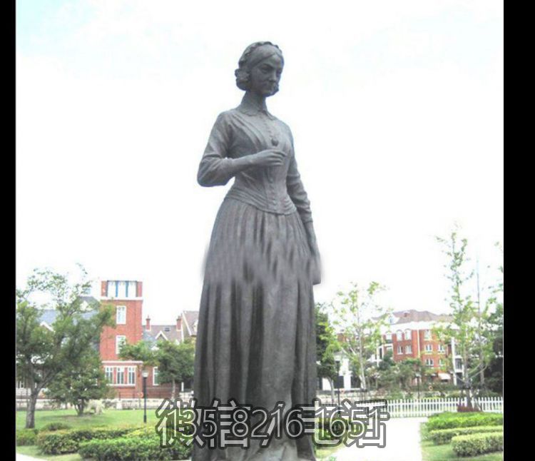 医院名人人物玻璃钢仿铜南丁格尔博鱼网页版