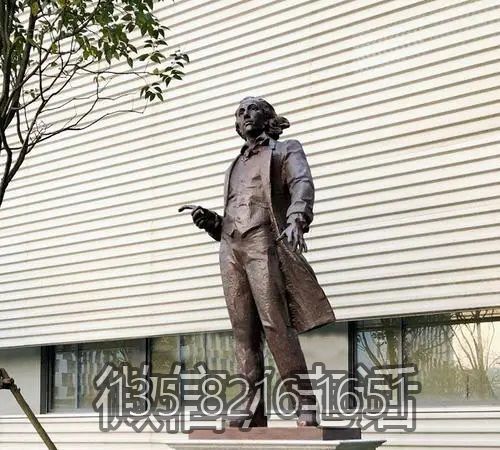 城市景观玻璃钢仿铜西方名人肖邦博鱼网页版