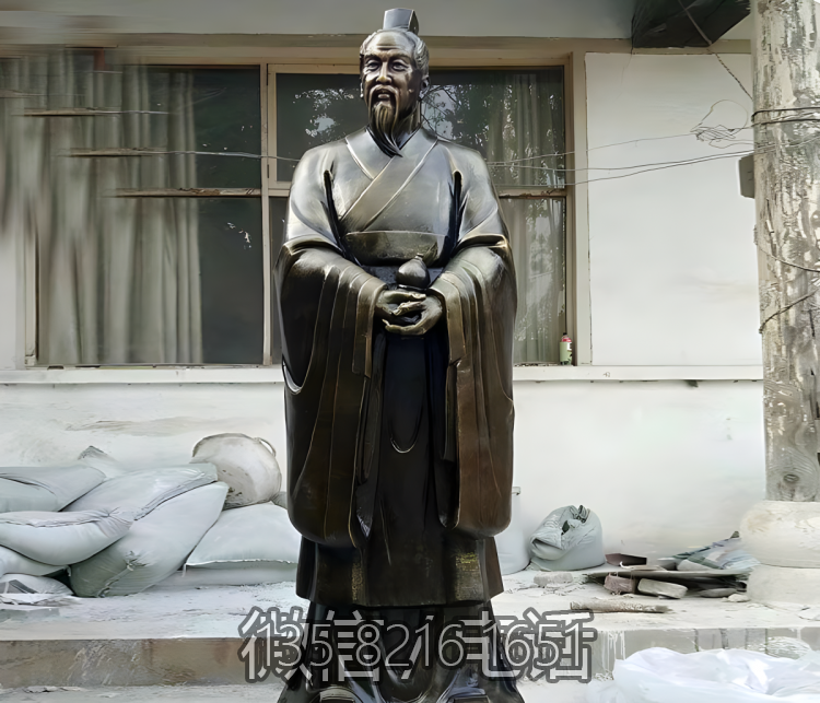 玻璃钢仿铜名人景观古代名医扁鹊博鱼网页版