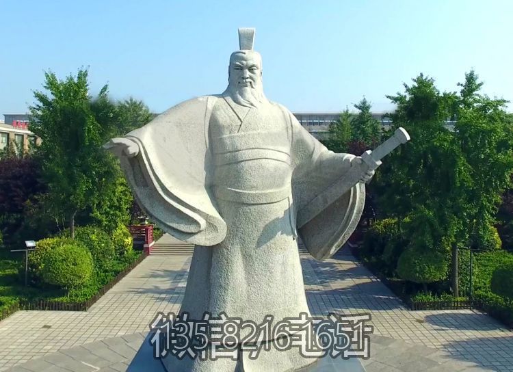 东汉时期名人景观大理石石雕曹操博鱼网页版