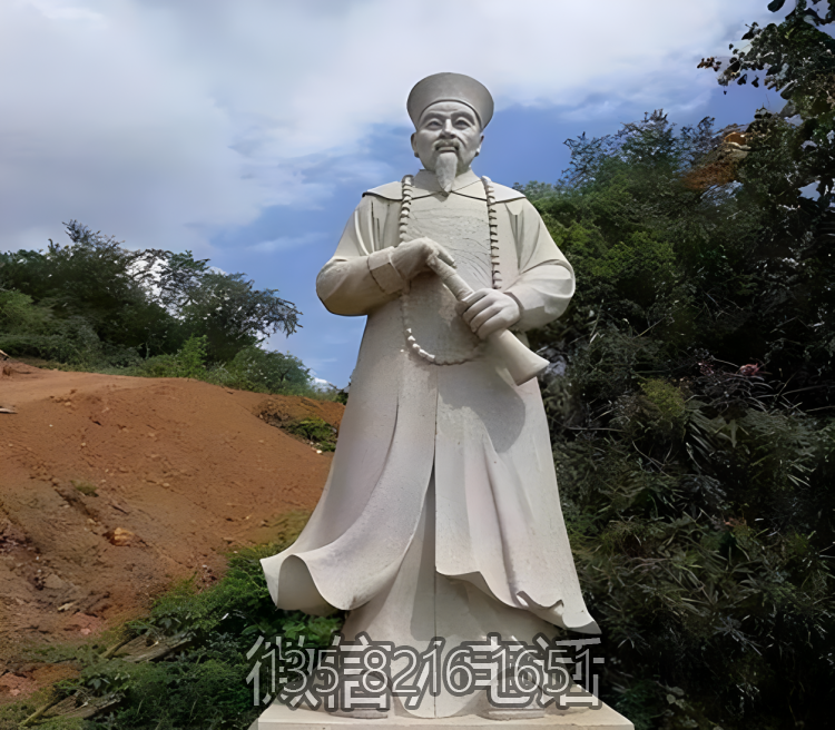 景区园林汉白玉大理石曾国藩石博鱼网页版像