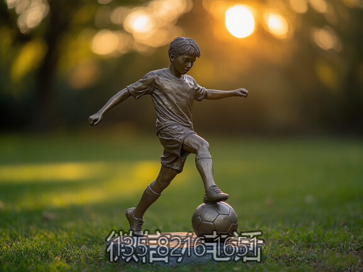 铸铜踢球男孩博鱼网页版