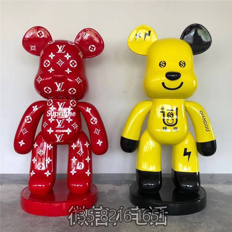 玻璃钢卡通熊美陈博鱼网页版