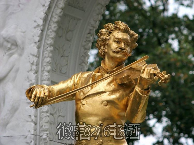 小约翰·施特劳斯鎏金铜博鱼网页版