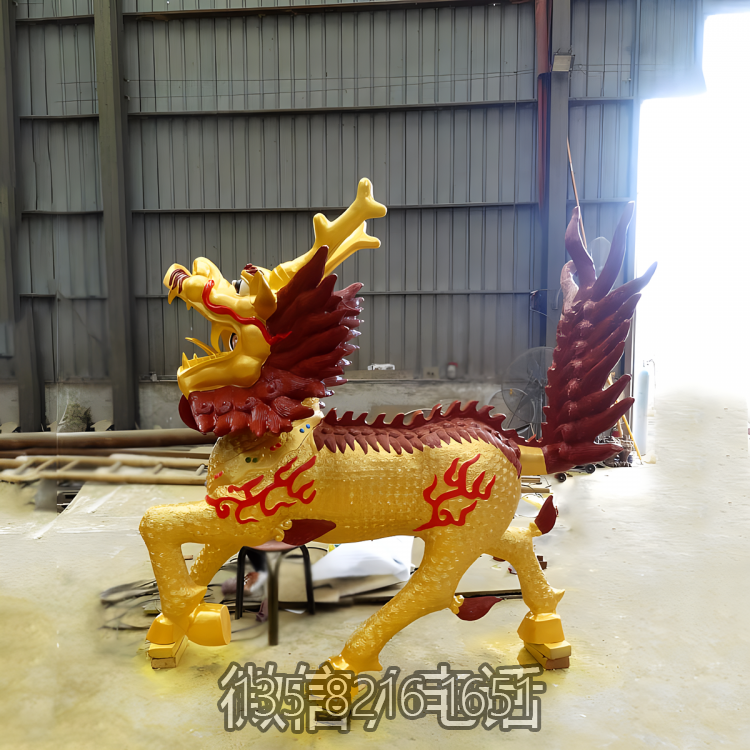 园林户外定制铜雕创意神兽麒麟博鱼网页版