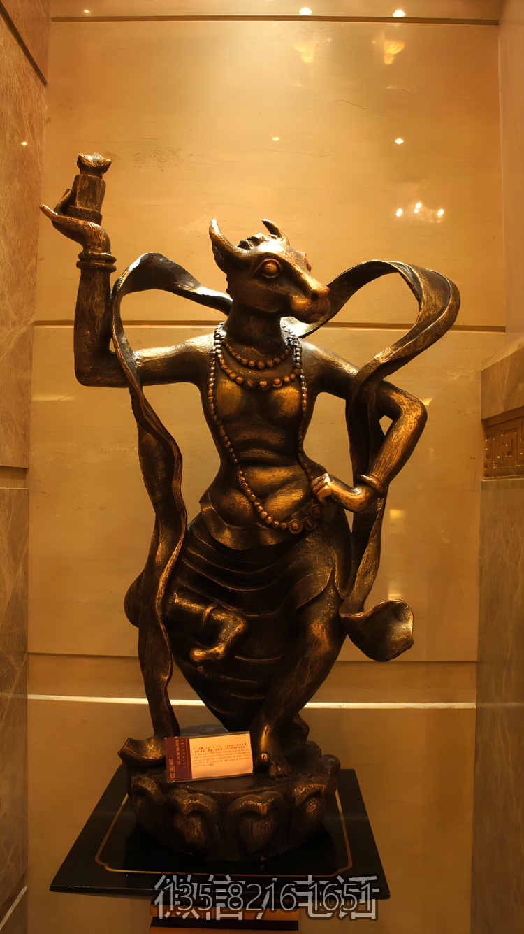 藏族十二生肖动物铜雕