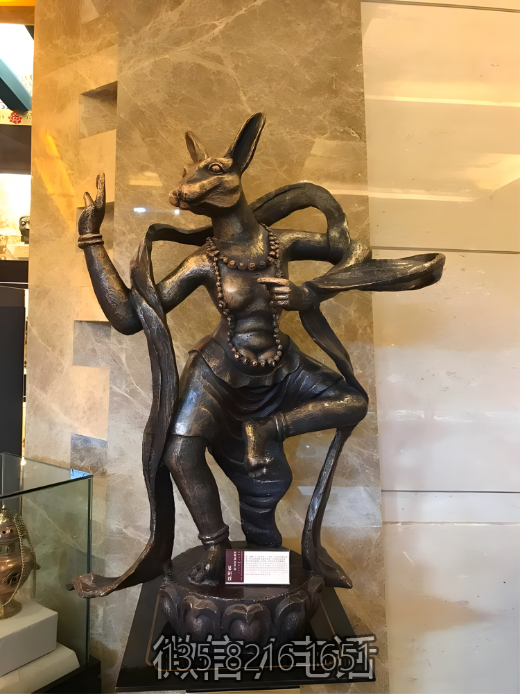 藏族十二生肖动物铜雕