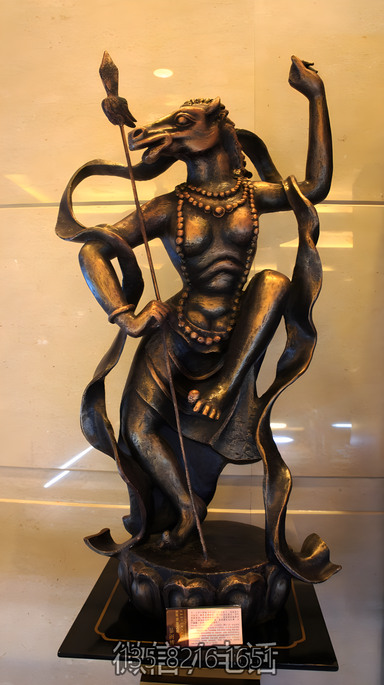 藏族十二生肖动物铜雕