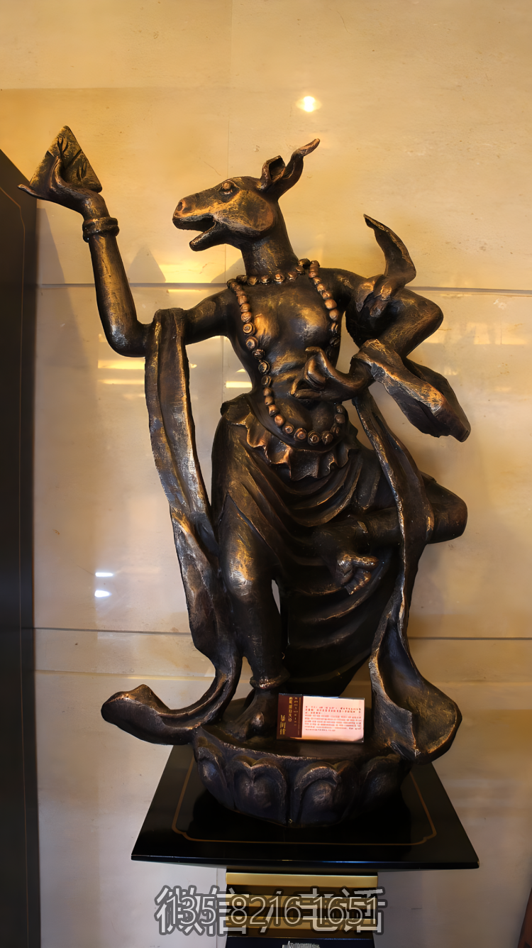 藏族十二生肖动物铜雕