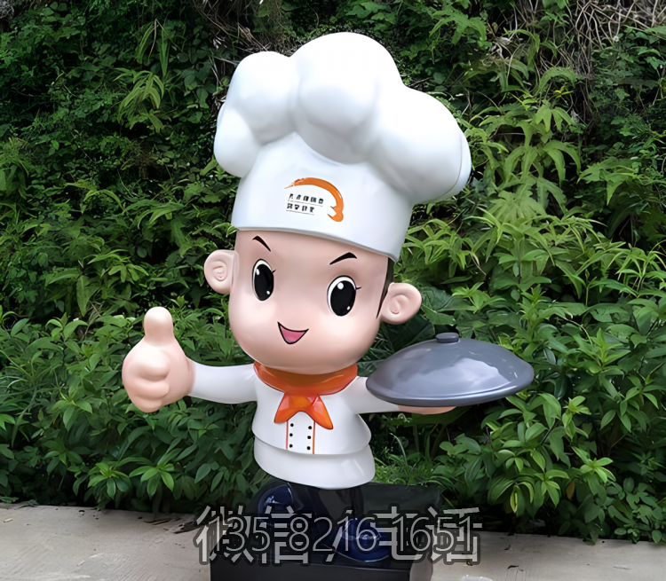 玻璃钢卡通小厨师博鱼网页版