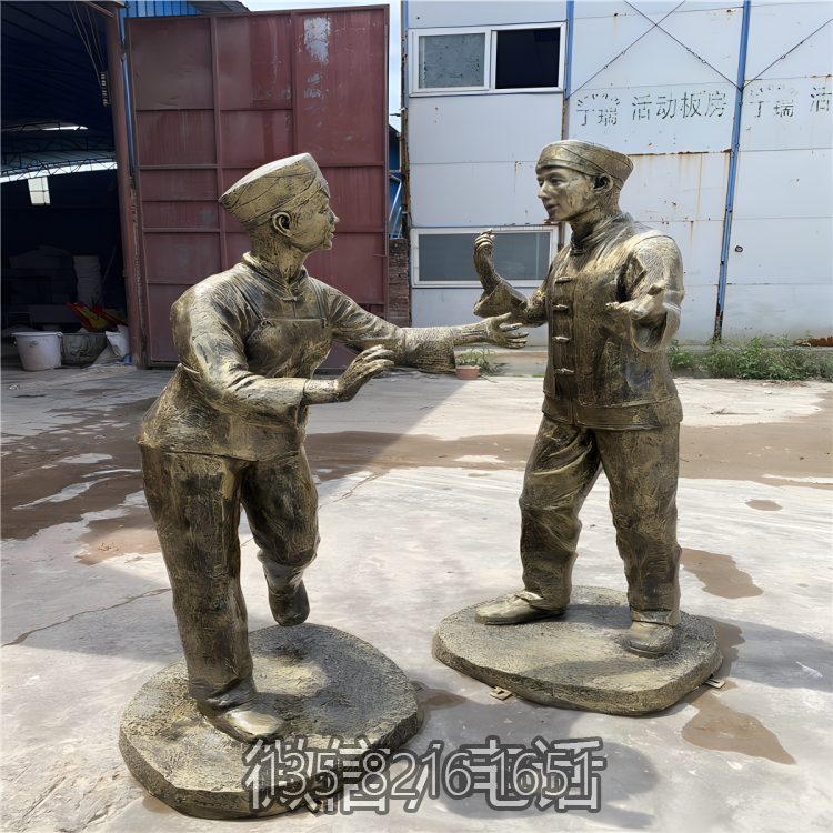 仿铜玻璃钢少数民族音乐主题博鱼网页版