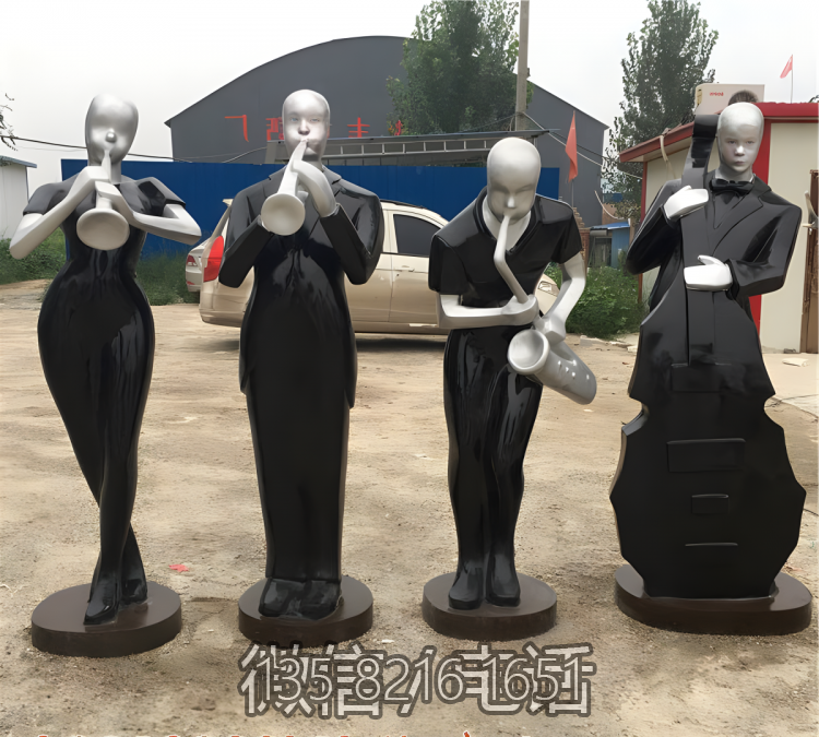 园林户外玻璃钢音乐人物博鱼网页版