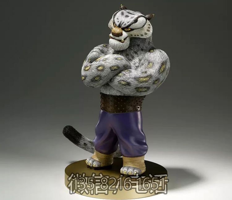 玻璃钢仿真动物景观商场电影院动物景观小品摆件悍娇虎博鱼网页版