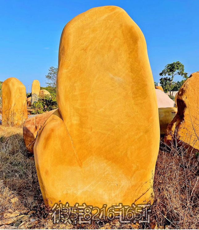 黄蜡石自然景观石