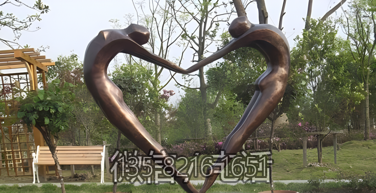 玻璃钢抽象跳舞男女人物博鱼网页版