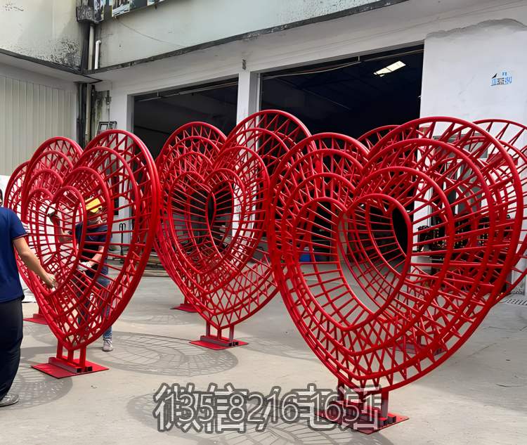 不锈钢网格爱心造型博鱼网页版