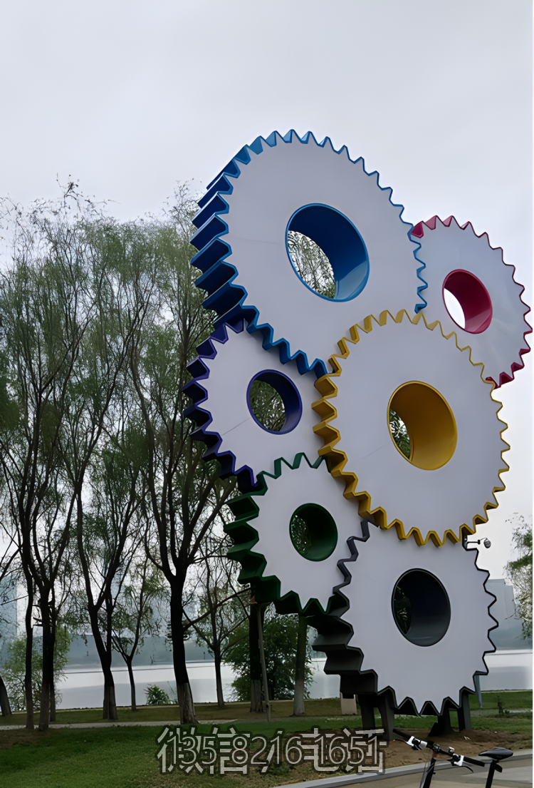 玻璃钢齿轮造型景观博鱼网页版