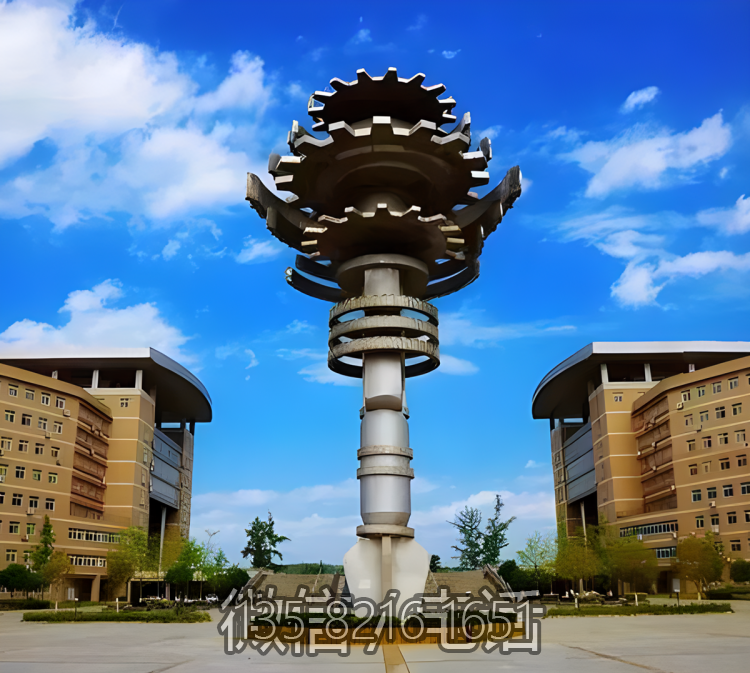 齿轮造型不锈钢景观博鱼网页版