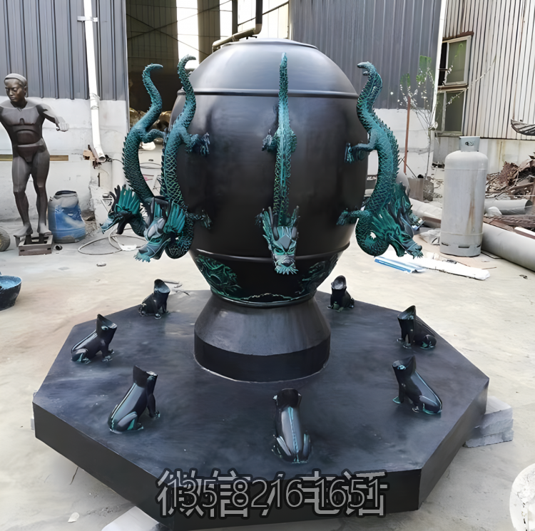 玻璃钢仿青铜地动仪博鱼网页版