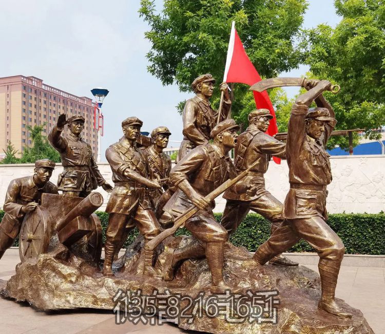 玻璃钢抗战红军人物博鱼网页版