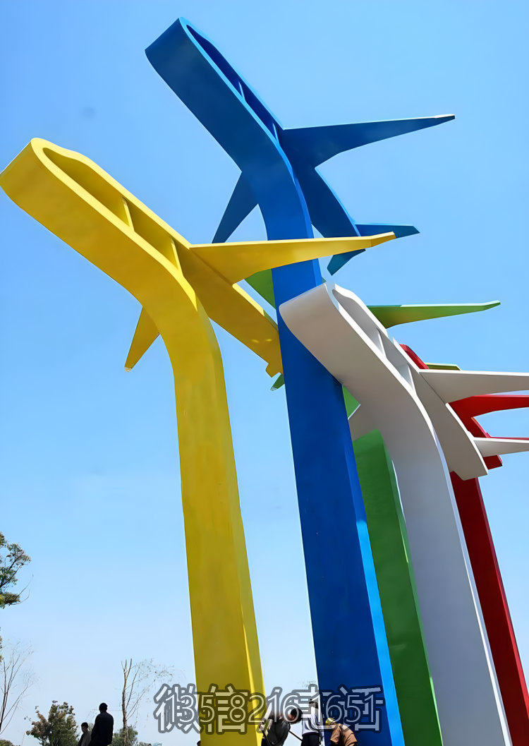 抽象不锈钢飞机博鱼网页版