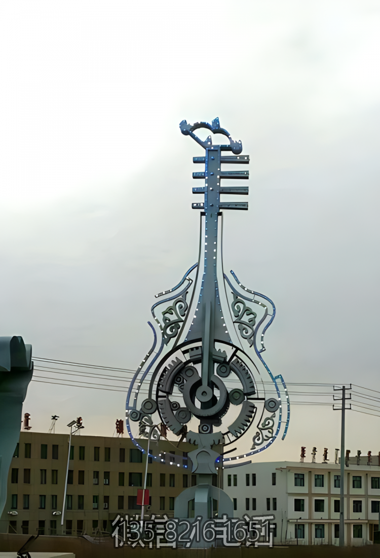 抽象不锈钢吉他博鱼网页版