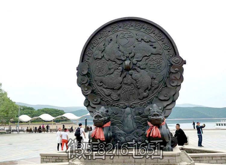 大型铸铜铜镜景观博鱼网页版