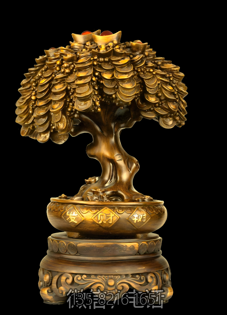 摇钱树铸铜博鱼网页版摆件