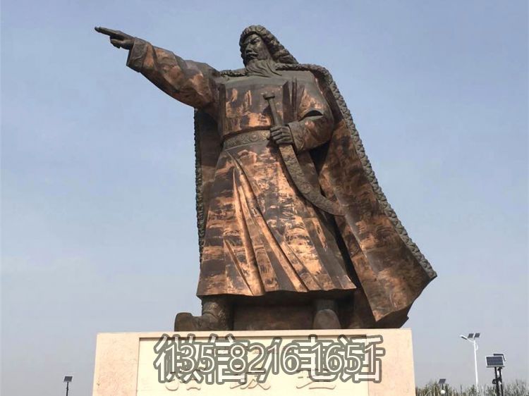 拓跋珪古代名人铜雕