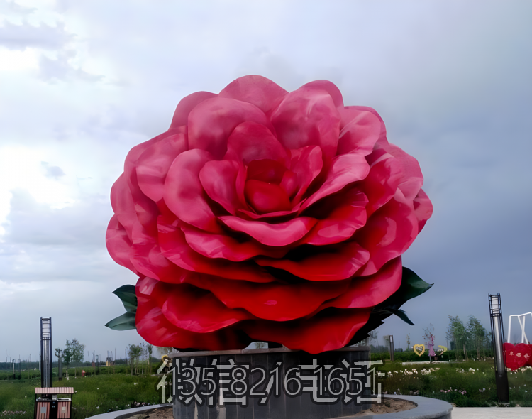 不锈钢仿真山茶花博鱼网页版