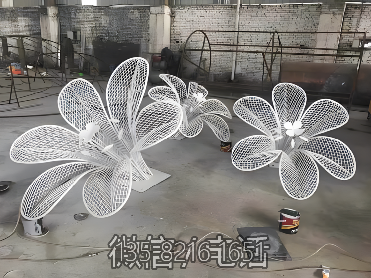 镂空牵牛花不锈钢编织博鱼网页版