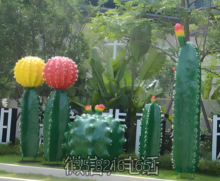 仙人掌玻璃钢仿真植物博鱼网页版