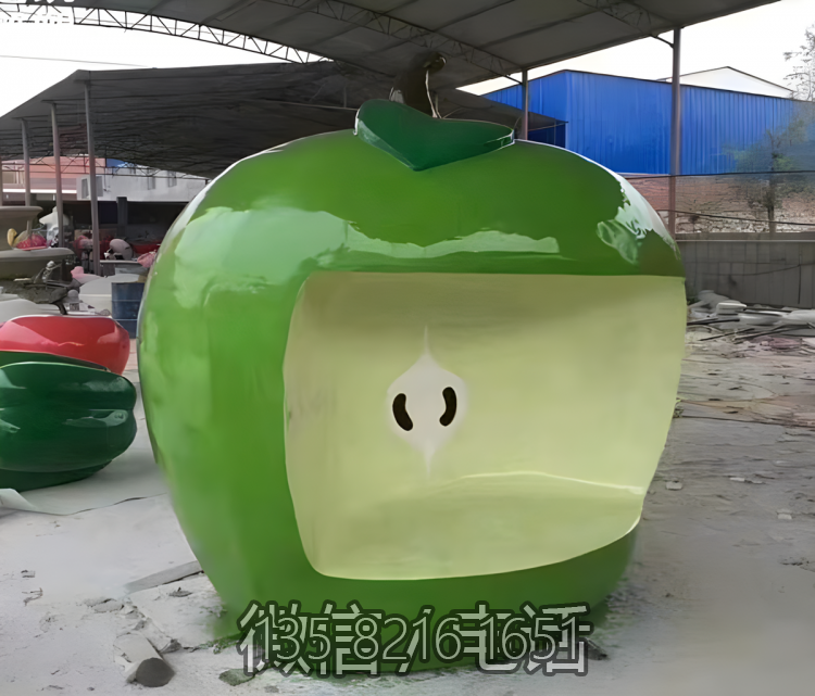 玻璃钢苹果博鱼网页版造型