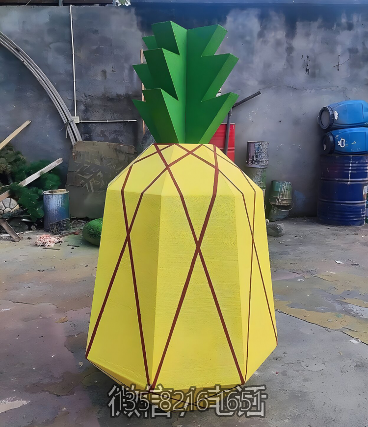 抽象玻璃钢菠萝造型博鱼网页版