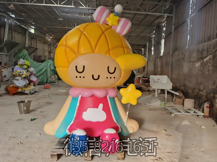 玻璃钢卡通人偶博鱼网页版公仔
