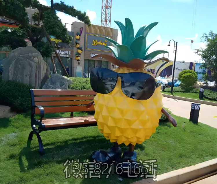 玻璃钢菠萝公仔博鱼网页版