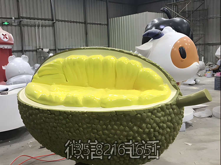 玻璃钢仿真榴莲水果博鱼网页版