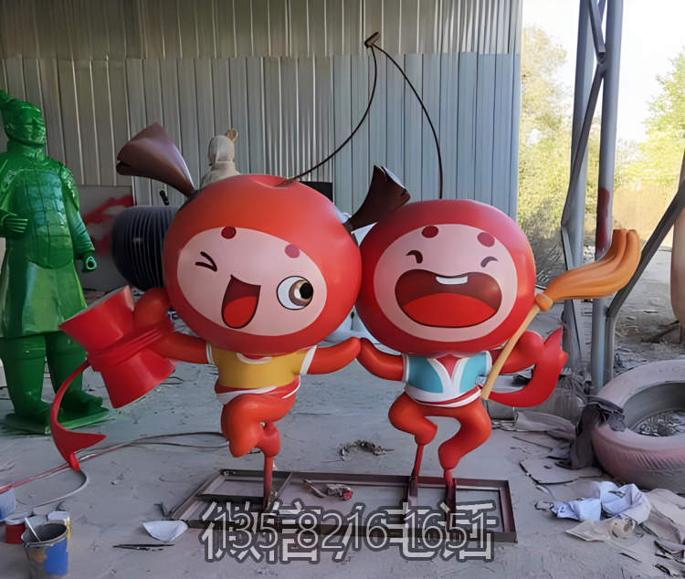 玻璃钢卡通苹果博鱼网页版