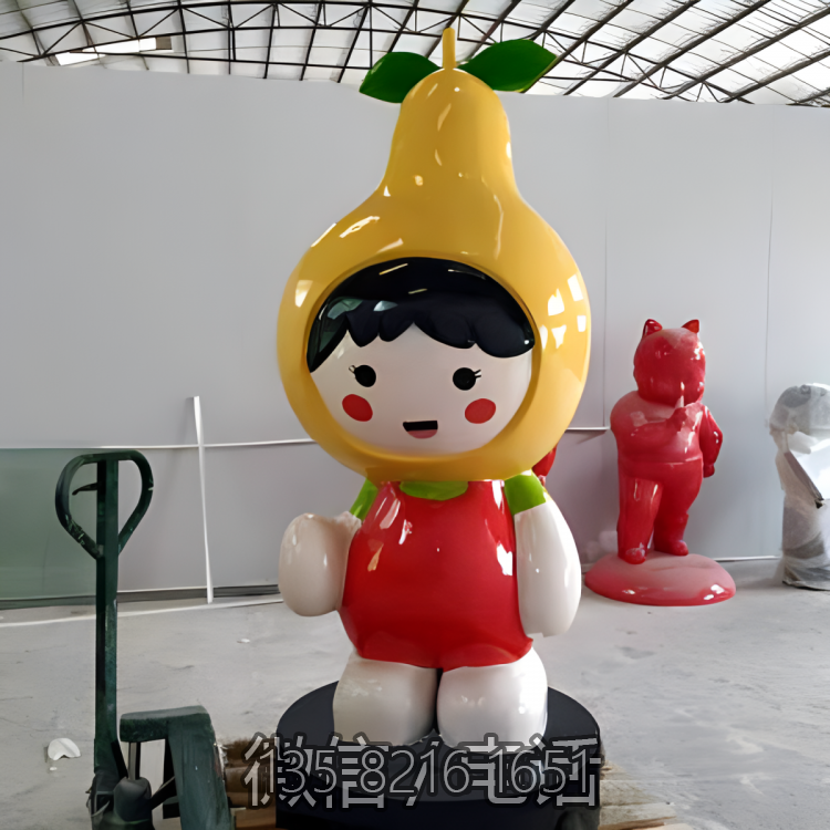 玻璃钢卡通水果柚子公仔(女)博鱼网页版 玻璃钢卡通水果柚子公仔(女)博鱼网页版