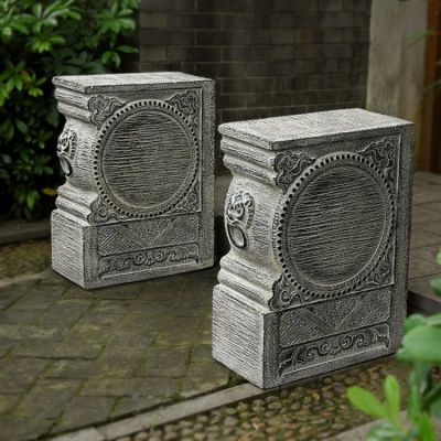 石鼓门墩，庭院别墅看门仿古摆件