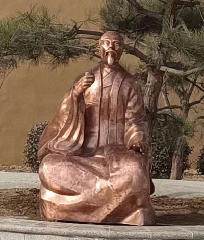 紫铜锻造人物圆雕博鱼网页版