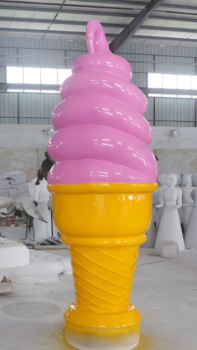 玻璃钢冰淇淋博鱼网页版摆件