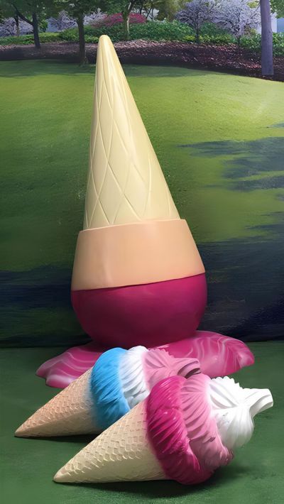 玻璃钢雪糕冰淇淋仿真美陈博鱼网页版摆件