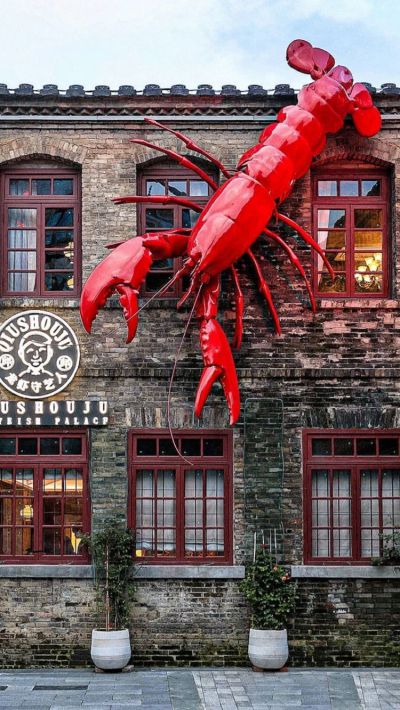 玻璃钢仿真龙虾门头博鱼网页版