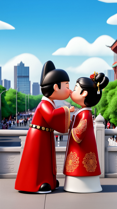 古代新郎新娘博鱼网页版