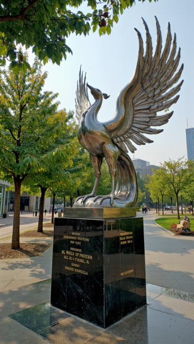 不锈钢凤凰博鱼网页版镜面不锈钢神兽博鱼网页版