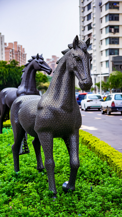 镂空不锈钢仿真马博鱼网页版