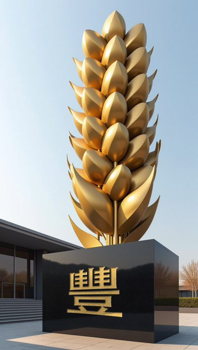 丰收——不锈钢麦穗景观博鱼网页版