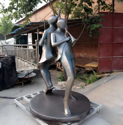 不锈钢抛光音乐抽象人物博鱼网页版