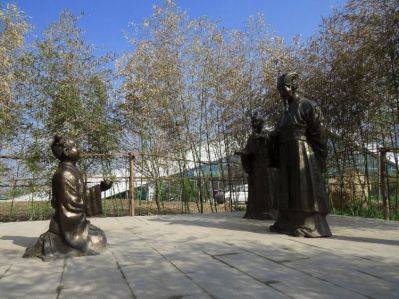 怀橘遗亲二十四孝铸铜情景人物博鱼网页版